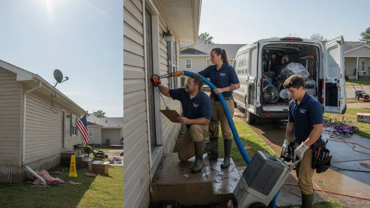 Ceiling Water Damage Restoration in Welsh, LA near me